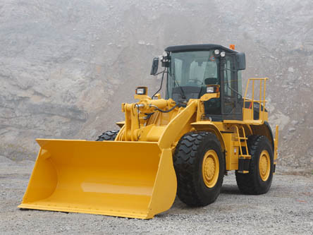 Earthmoving Machinery Container Loader 4tons Wheel Loader Clg842h