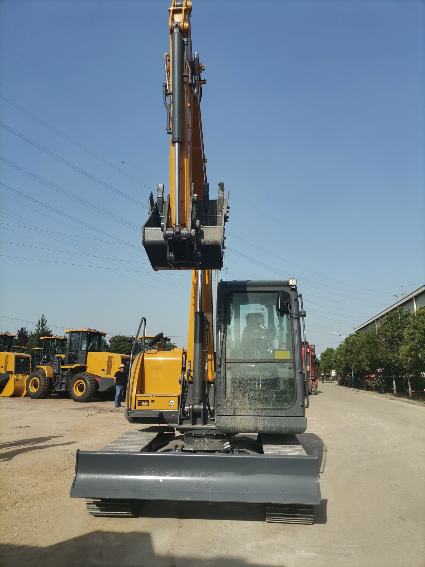 Earthmoving Machinery Small Crawler Excavator Digger Xe80da for Sale