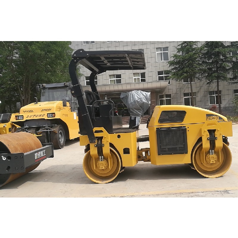 Factory Vibratory Compactor Double Steel Roller Cheap Price