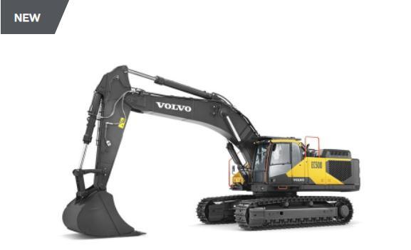 China 
                Fast Delivery Volvo 50ton Mining Excavator Ec500 on Sale
             supplier