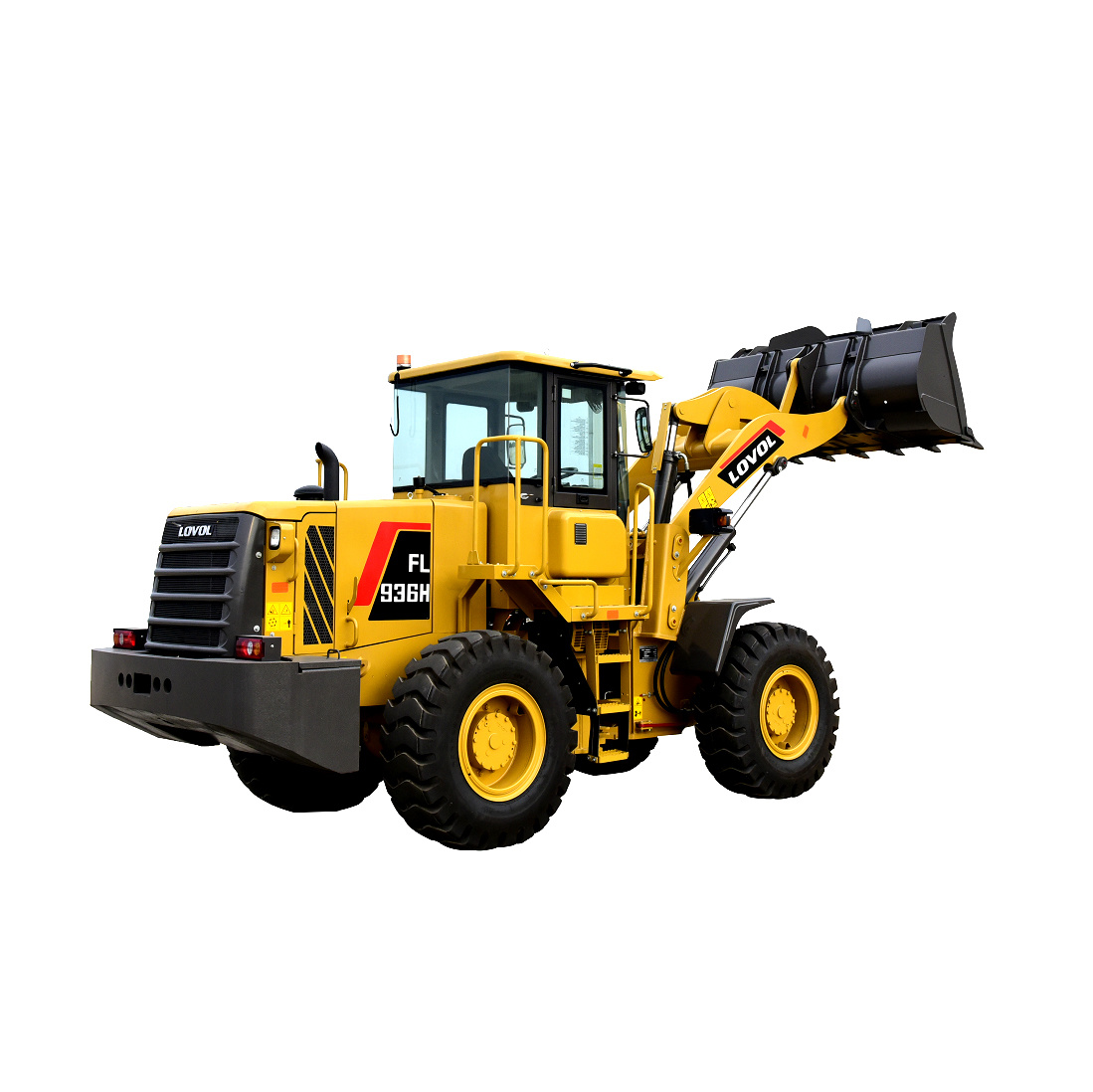 Foton Lovol 3ton 2m3 FL936h Small Front Wheel Loader with Pallet Fork
