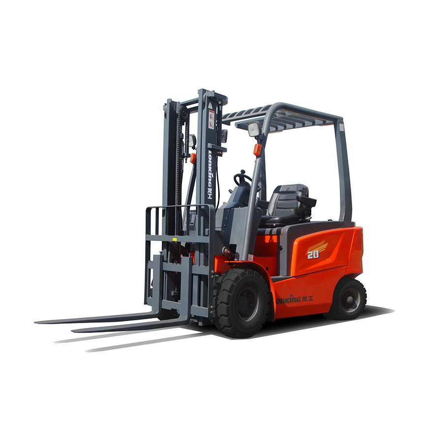 Four Wheeled Pneumatic Tire Forklift LG25D (T) Lonking Seat Driving Diesel Forklift