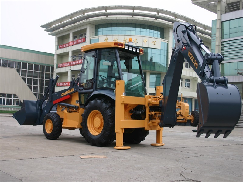 Good Sale 8 Ton 4*4 Backhoe Loader Digger and Loader