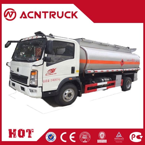 HOWO 10 Wheels 8000liters 6X4 5tons Fuel Tank Truck