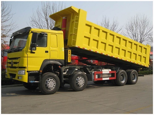 HOWO A7 8X4 Tipper 50 Ton 30cbm Dump Truck Price