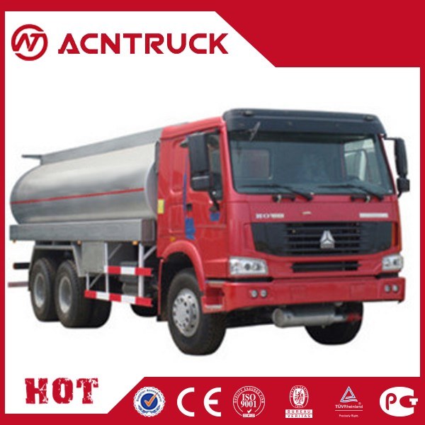 HOWO Diesel Fuel Tank 4000L Used Fuel Tanker Truck