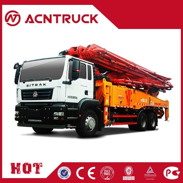 China 
                Hb37A 150 m3/H 37 m 225 pk Truck betonpomp
             leverancier