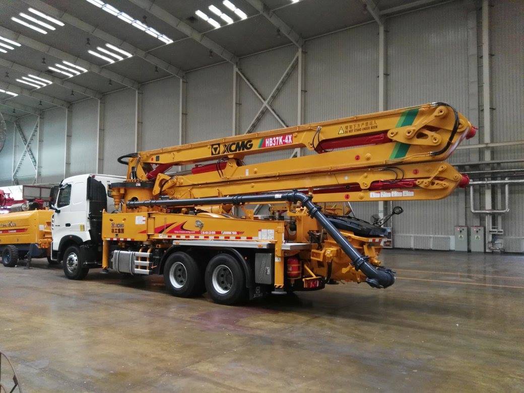 Hb37K 37m Small Truck Mounted Concrete Pump Truck