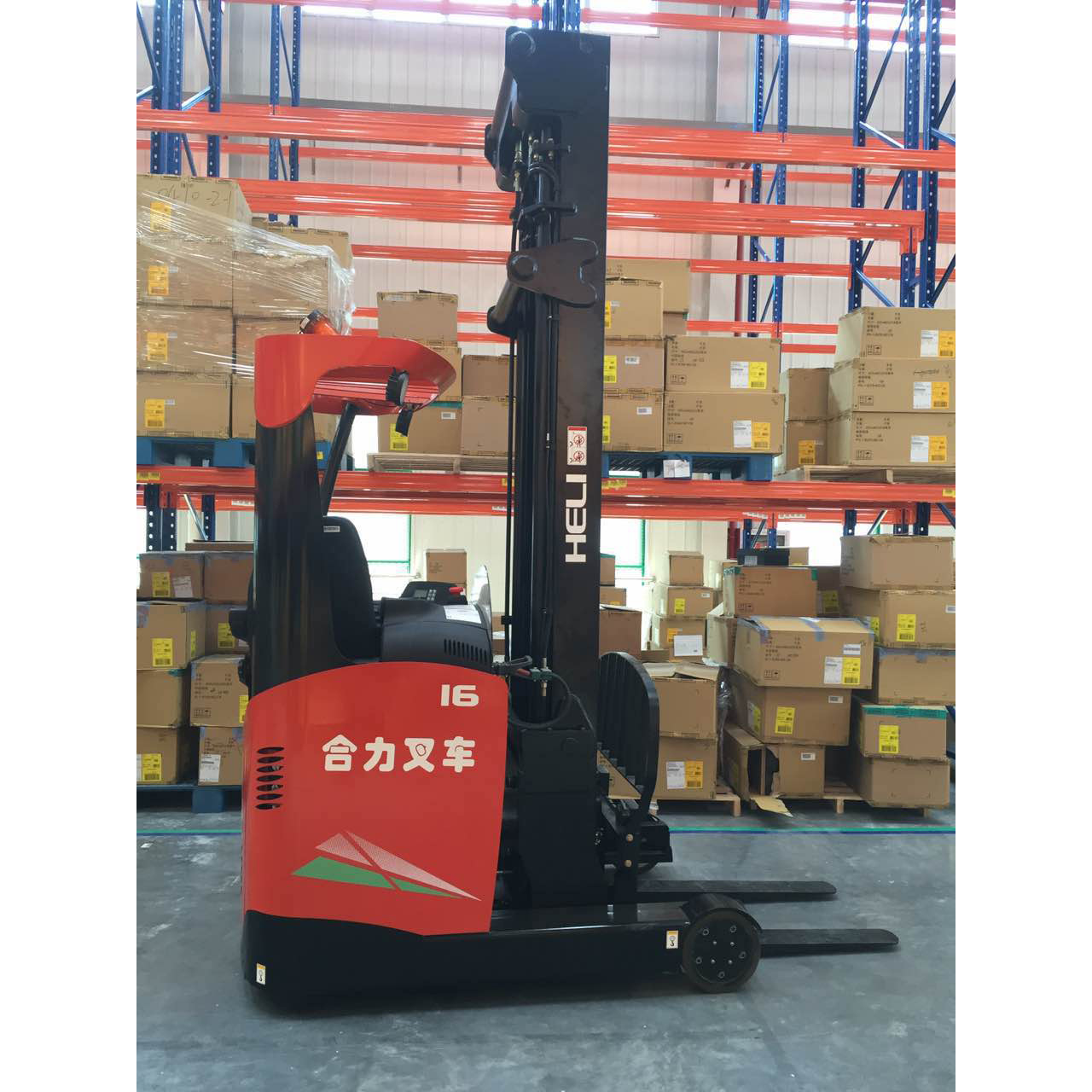Heli Cqd20 2 Ton Reach Stacker Forklift for Warehouse