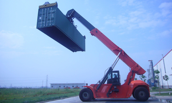 
                Heli Rsh4531-Vo5 Port Teleskophandler 45 Tonnen Container Reach Stacker
            