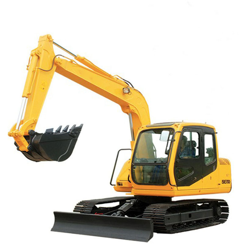 High Quality Chinese Machinery New Brand Mini Small Crawler Hydraulic Shantui Mining Excavator 6 Ton Se60 with Competitive Price