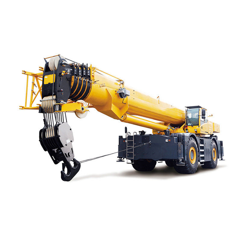 Hoist Construction Machinery 200 Ton Full Hydraulic Rough Terrain Crane Rt200e