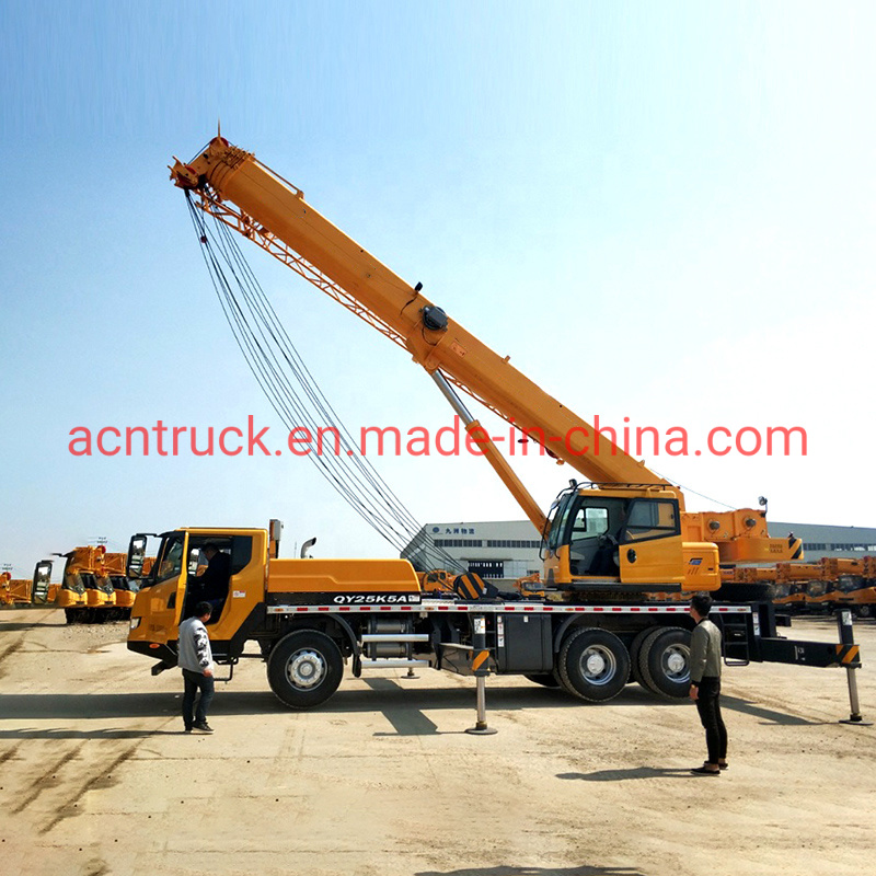 Hot Hoisting Machine 25 Ton Truck Mobile Crane Qy25K Qy25K5 Qy25K5a