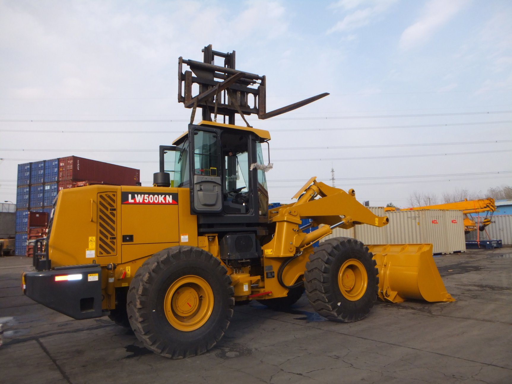 Hot Sale Weichai Deutz Engin Easy Operation 4 Ton Wheel Loader