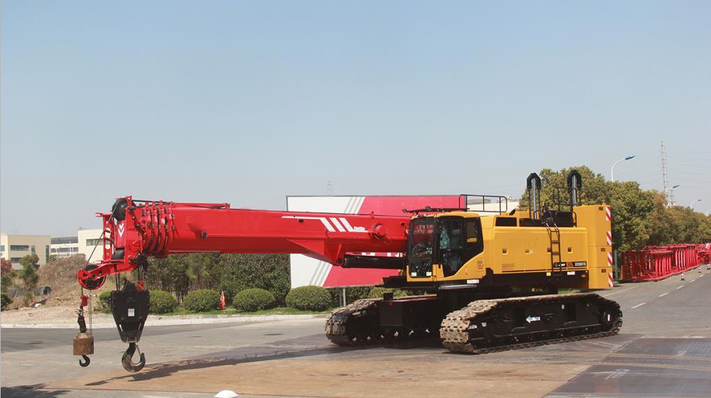 Hot Selling 80ton Rated Load Telescopic Boom Crawler Crane Scc800tb