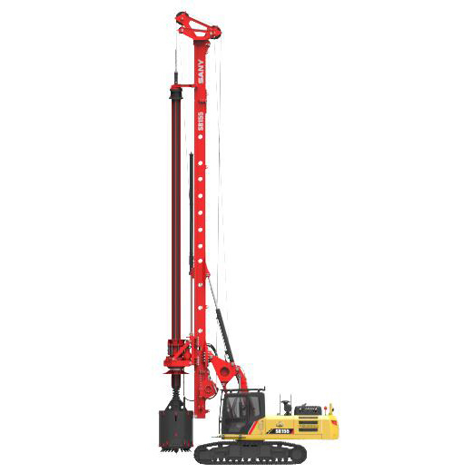 Hydraulic Piling Machine Sr155 Sr150c Rotary Pile Drilling Rig