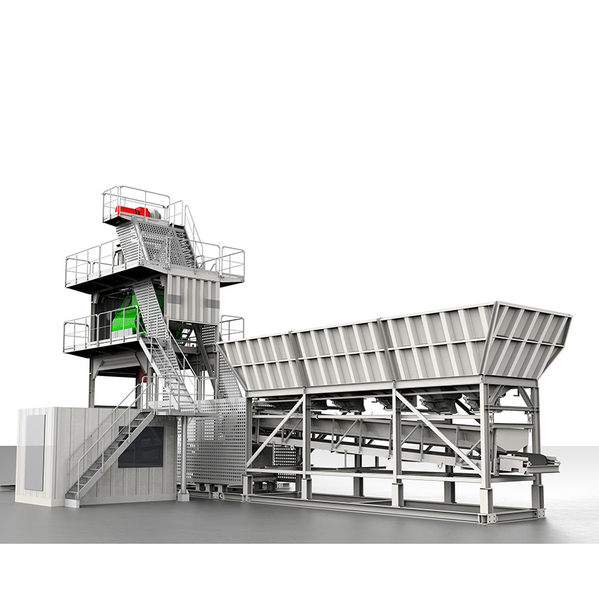 Hzs60 60 Cbm/H Ready Mixed Concrete Plant Concrete Batching Plant