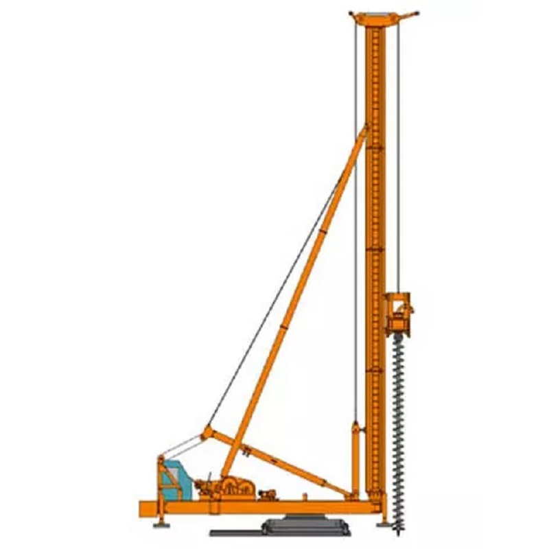 
                Jzb200 Sand Compaction Pile Frame Drill Rig for Vibroflot
            
