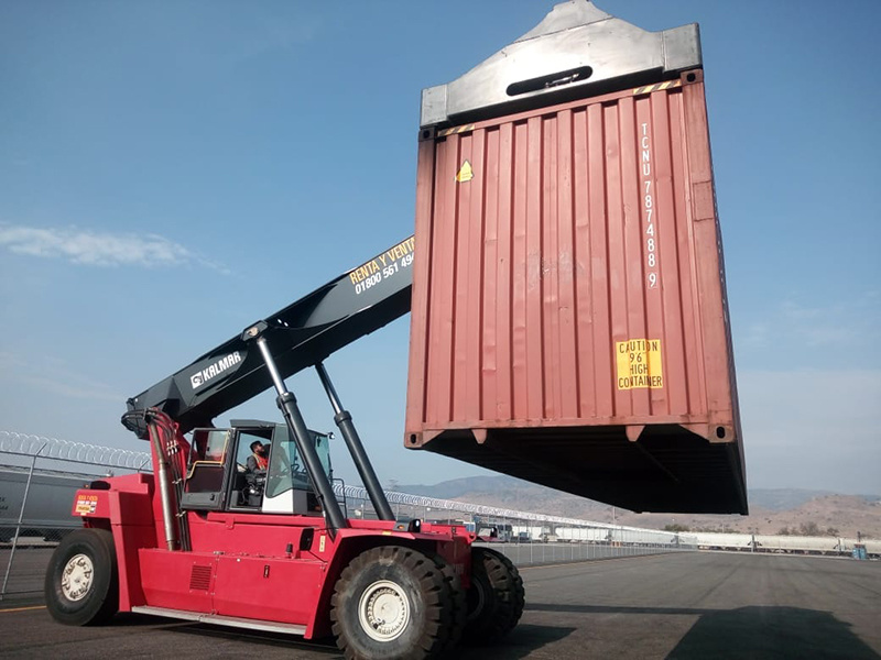 Kalmar Dru450 Reachstacker 45 Ton Container Reach Stacker for Sale