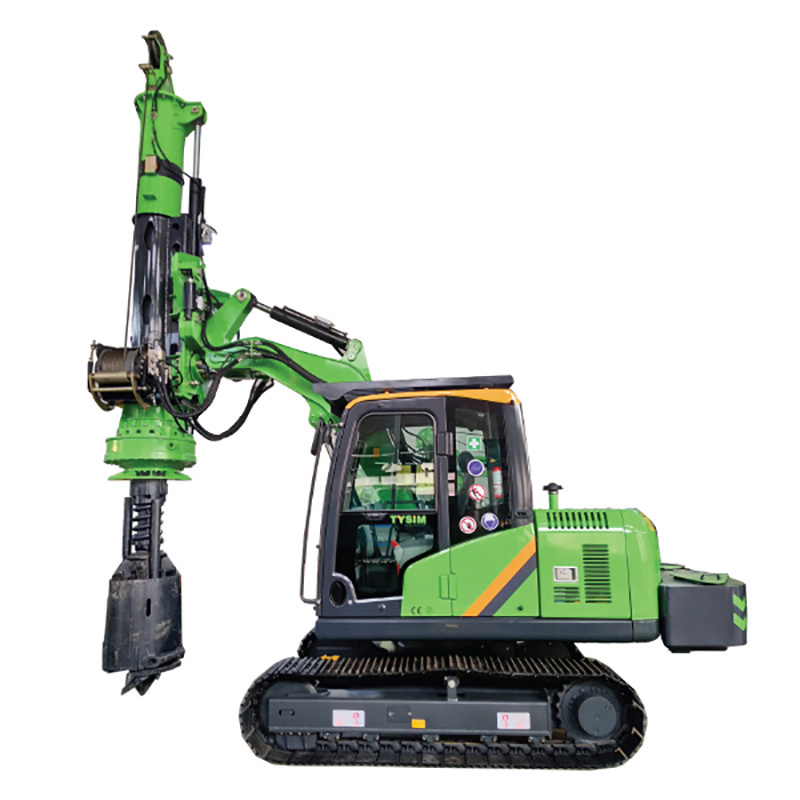 Kr40A Construction Engineering Machine 1.2m Drilling Mini Hydraulic Piling Rig