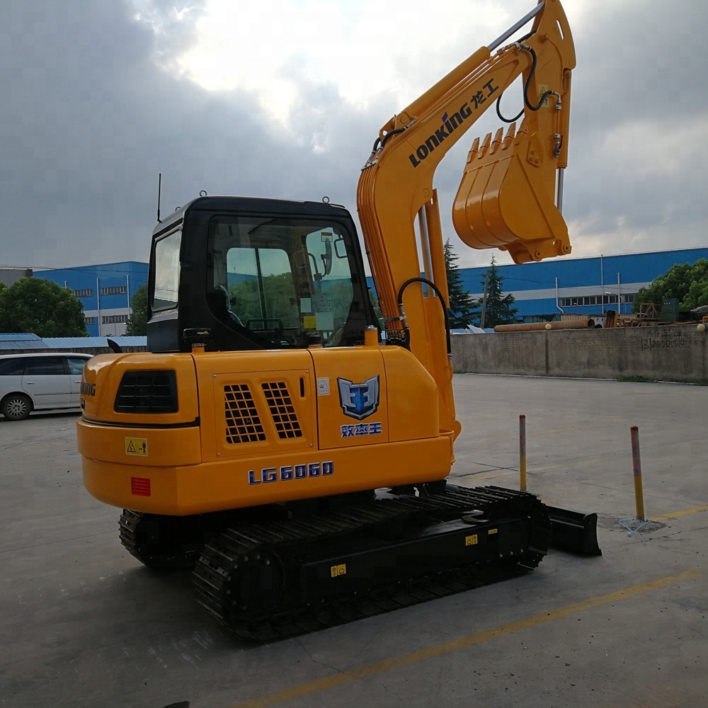 LG6060d China Lonking 6 Ton Tracked Wheel Excavator for Sale with Low Price