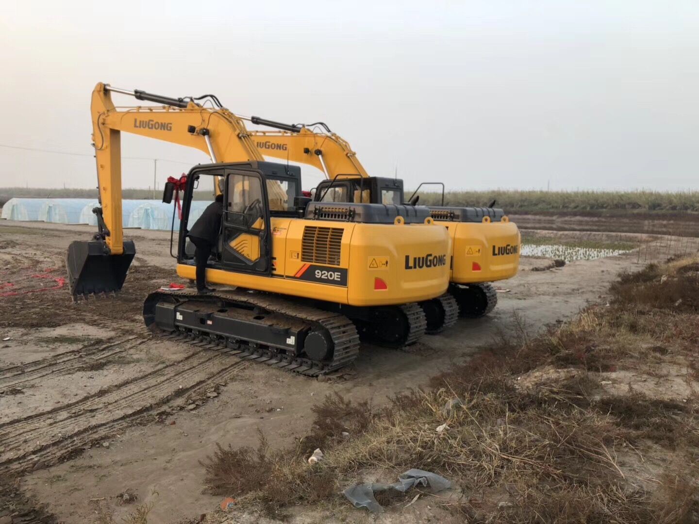 Liugong 25t Clg 925e Long Arm Boom Excavator