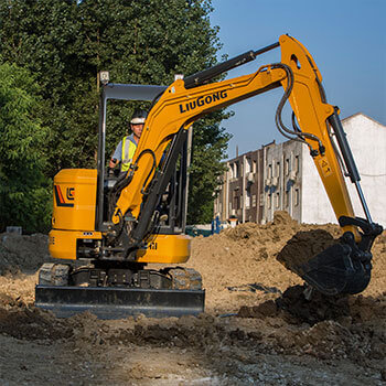 Liugong Brand Crawler Excavator 4 Ton Mini Excavator Prices