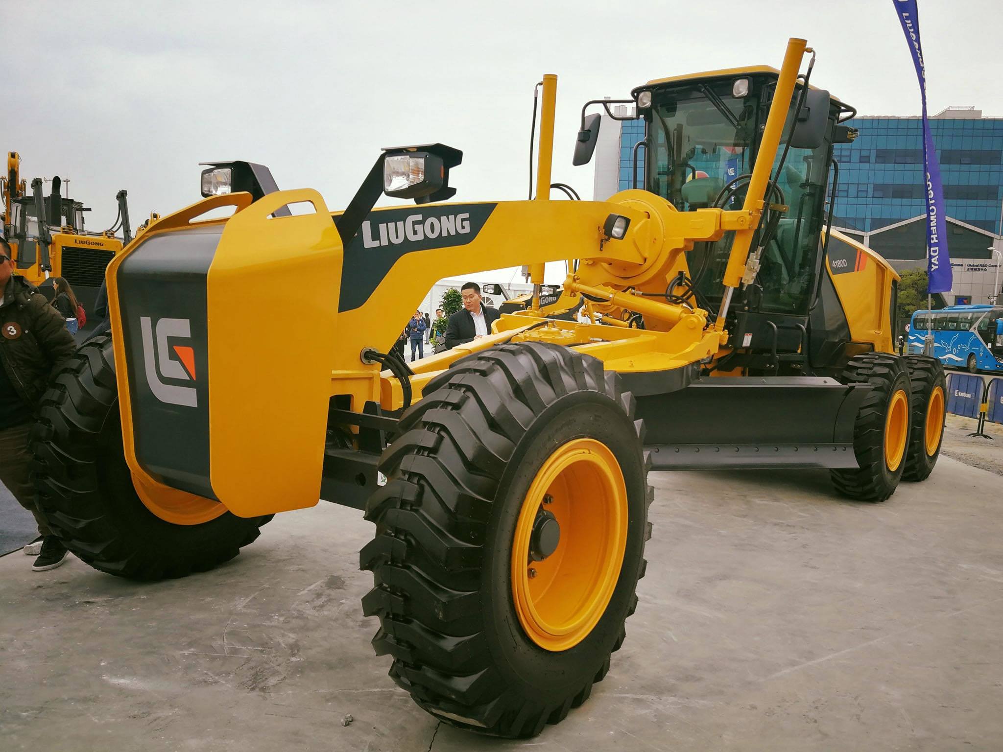 Liugong Brand New 4180d Road Grader 180HP Motor Grader