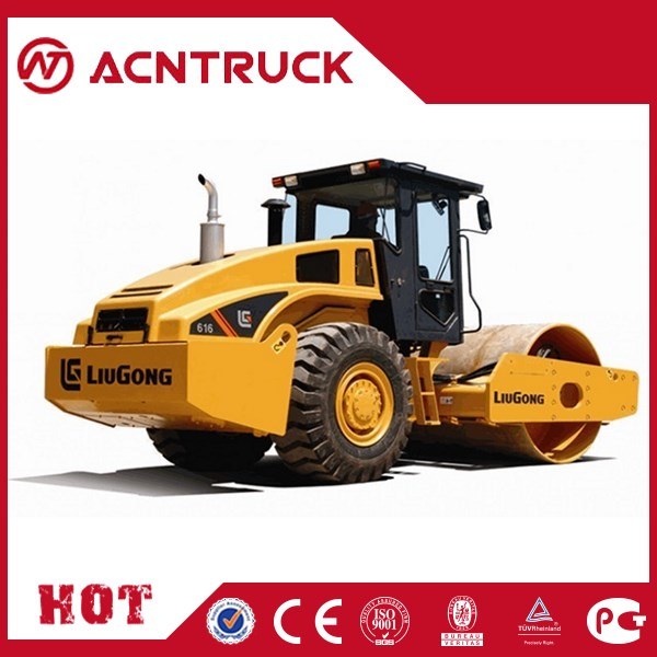 Liugong Low Price 6624e 18ton 132kw Road Roller with Attachments