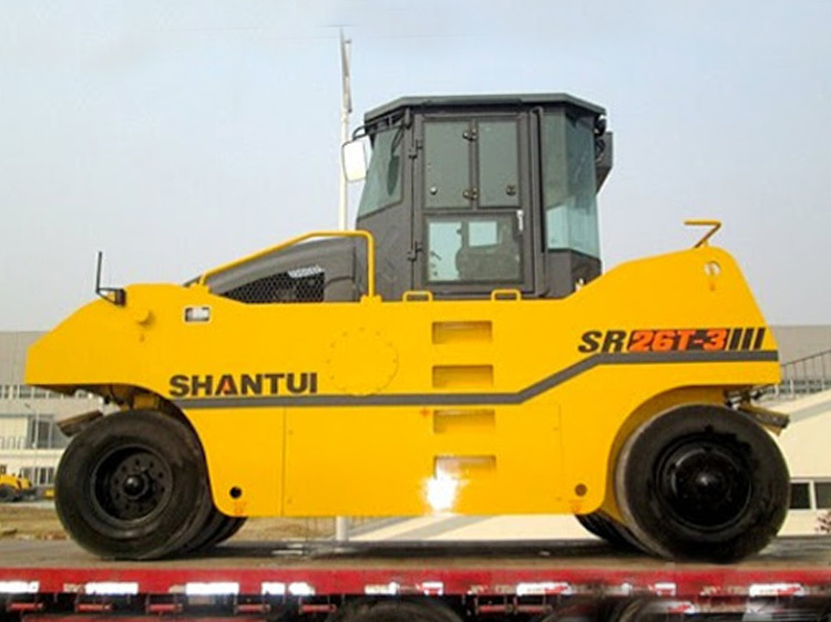 
                Long Life Road Roller Shantui 30 ton Rubber Tired Road Roller Sr30t
            