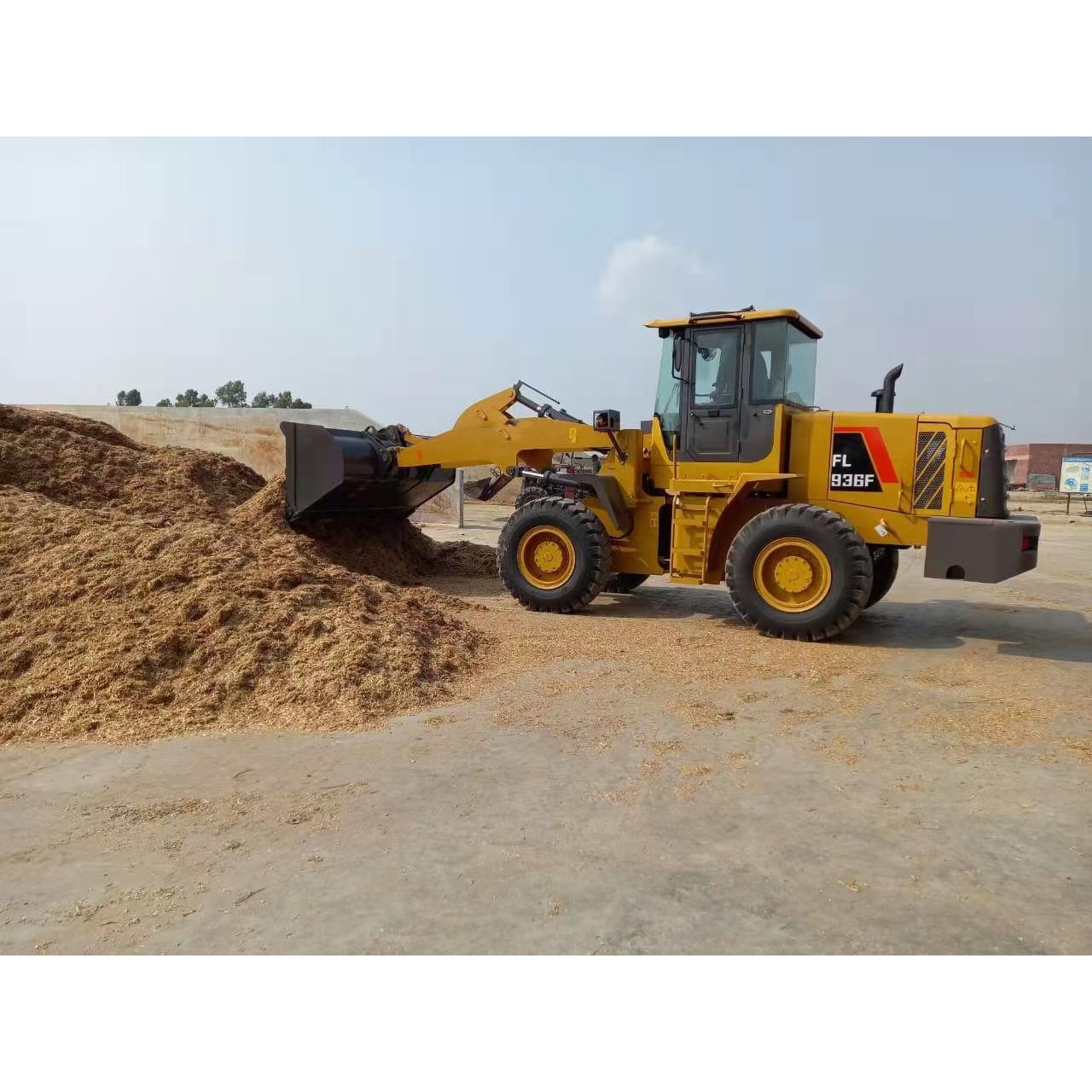 Lovol 3000kg Small Wheel Loader Power Shovel Loader for Sale