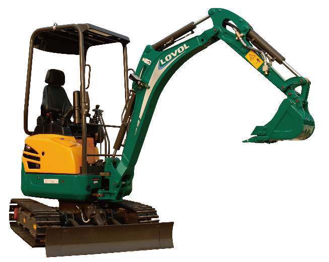 Lovol Fr18 China Mini 1.7 Ton 0.02cbm Hydraulic Hammer Excavator