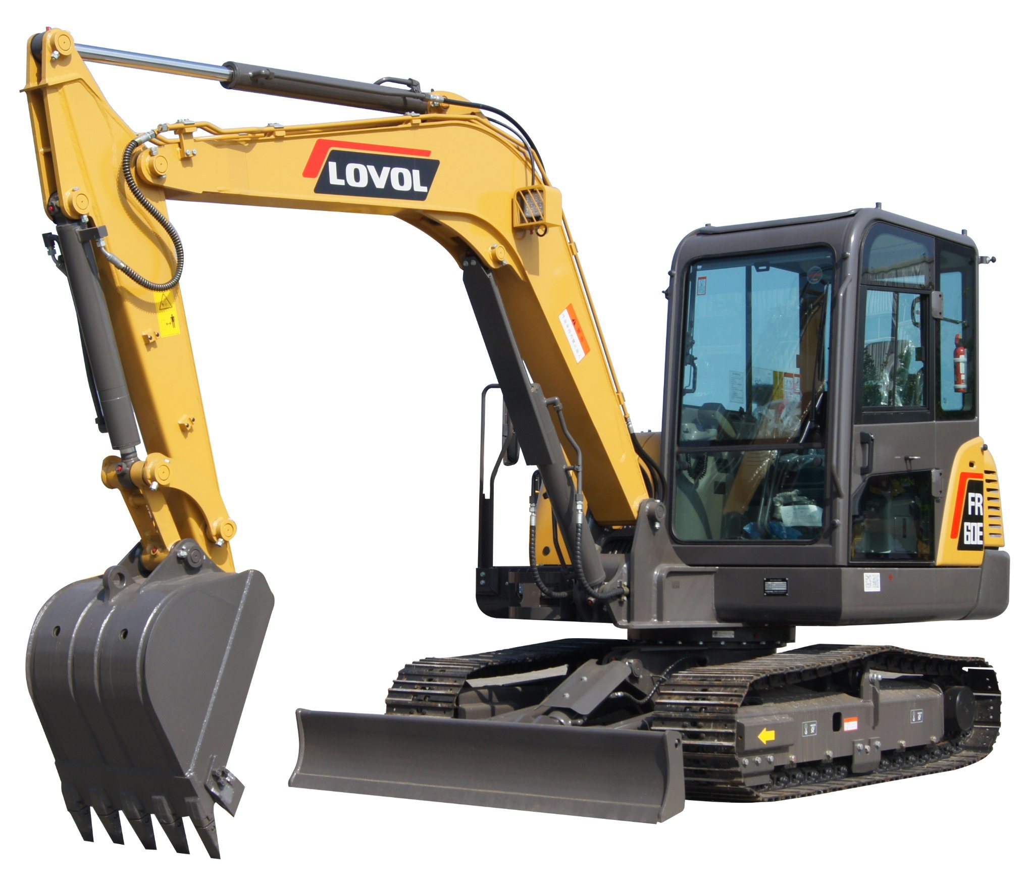 Lovol Fr60e Mining 6ton Digger 2m Depth Cheaper New RC Excavator with Good Price