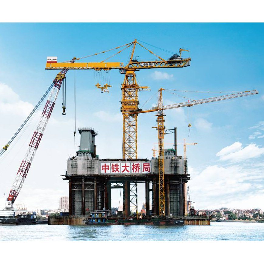 Luffing-Jib Tower Crane L125-10 Mini Lifting Machinery in China