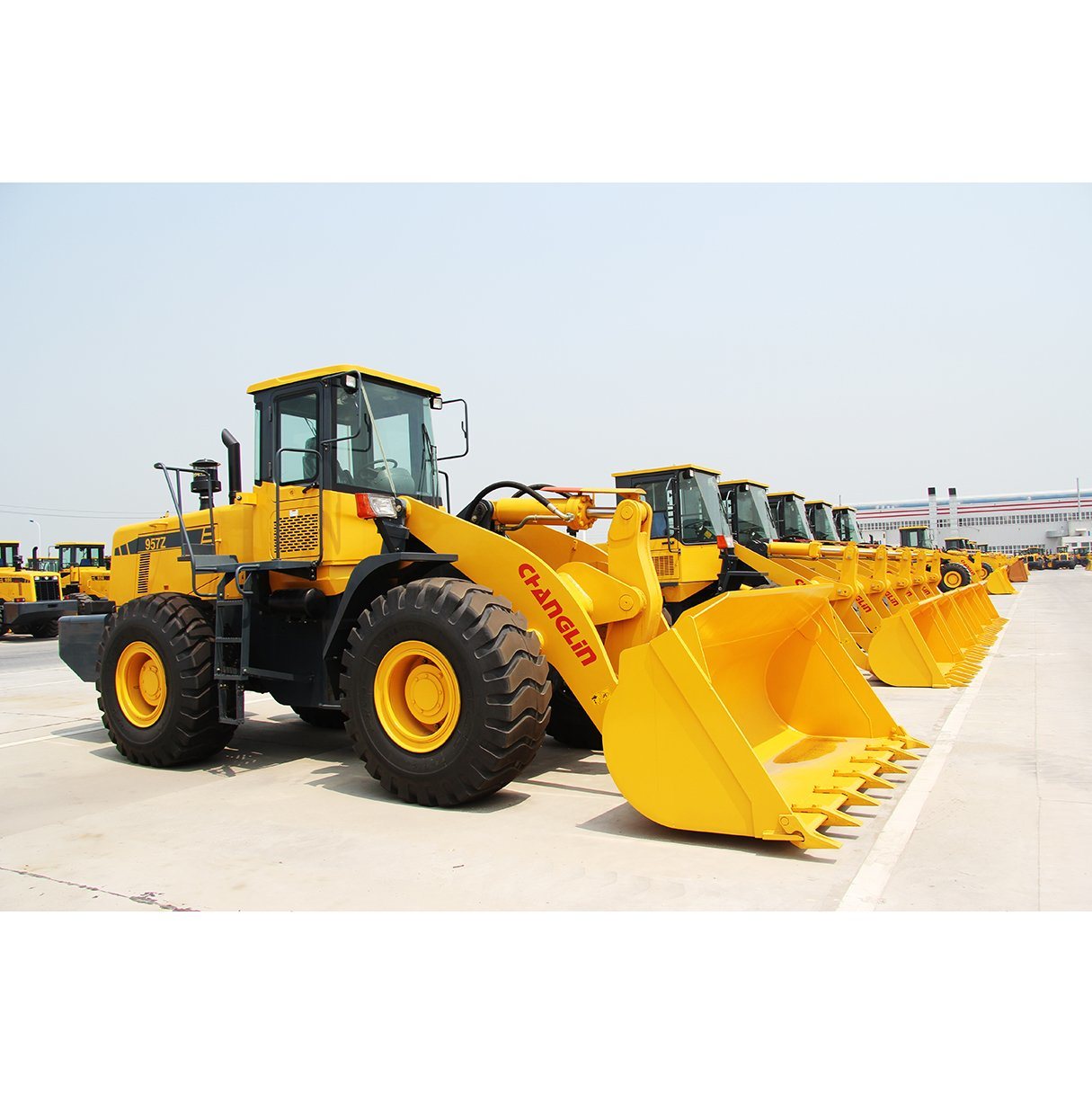 Mini Shovel Loader 957h Wheel Loader with Rops Cabin