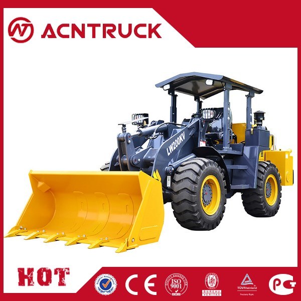 New Design 2t Wheel Loader with 1 Cubic Bucket