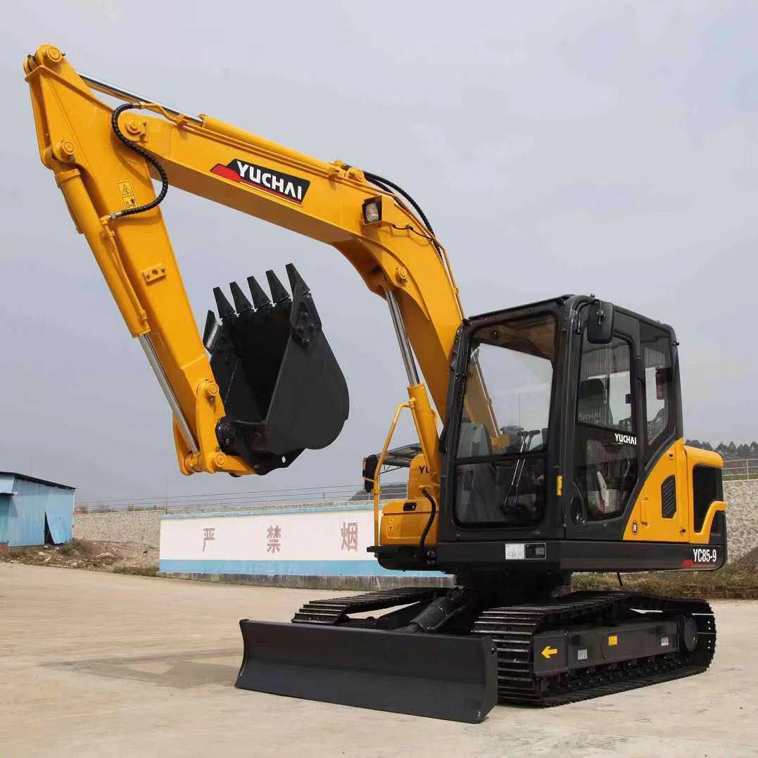 New Excavator Yuchai 8 Ton Small Crawler Excavator Yc85-8