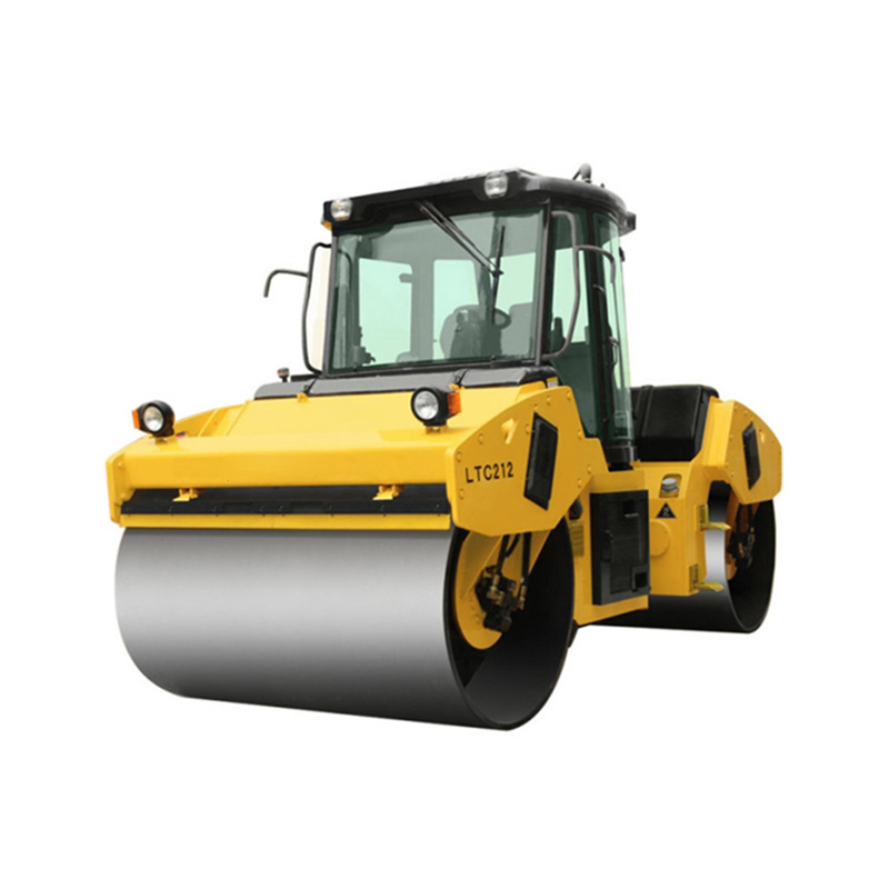 New Lutong Full Hydraulic Single Drum Vibratory Road Roller for Sale 12 Ton Ltd212h