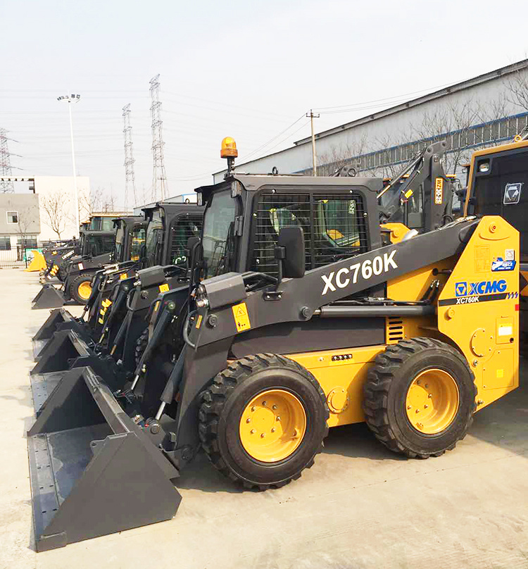 China 
                Neuer Mini Xc740K Skid Steer Lader mit 0,6 m3 Becher
             Lieferant