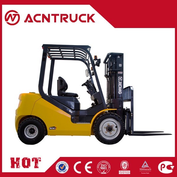 Official 2ton 2.5ton 3ton 3.2ton Diesel Forklift 4*4 Type