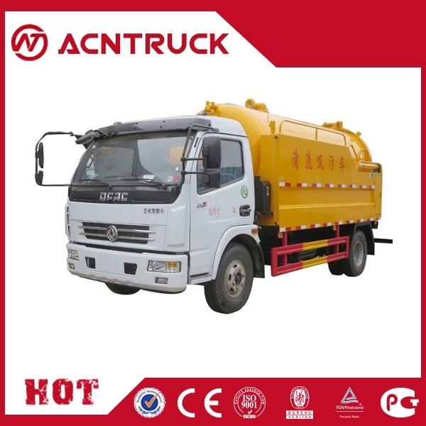 Optional Capacity Dongfeng 336HP 8tons 1000L Sewage Suction Truck