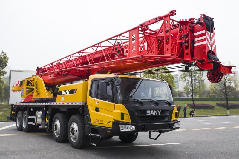 China 
                Palfinger Stc550t 55 ton mobiele Truck Crane te koop
             leverancier