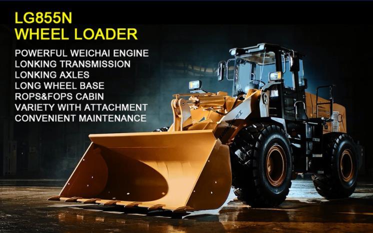 Popular 5000kg Capacity Wheel Loader LG855n on Sale