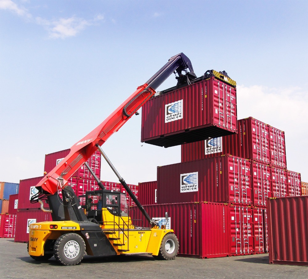 China 
                Hafenmaschinen Srsc45h 45 Tonnen Container Reach Stacker
             Lieferant