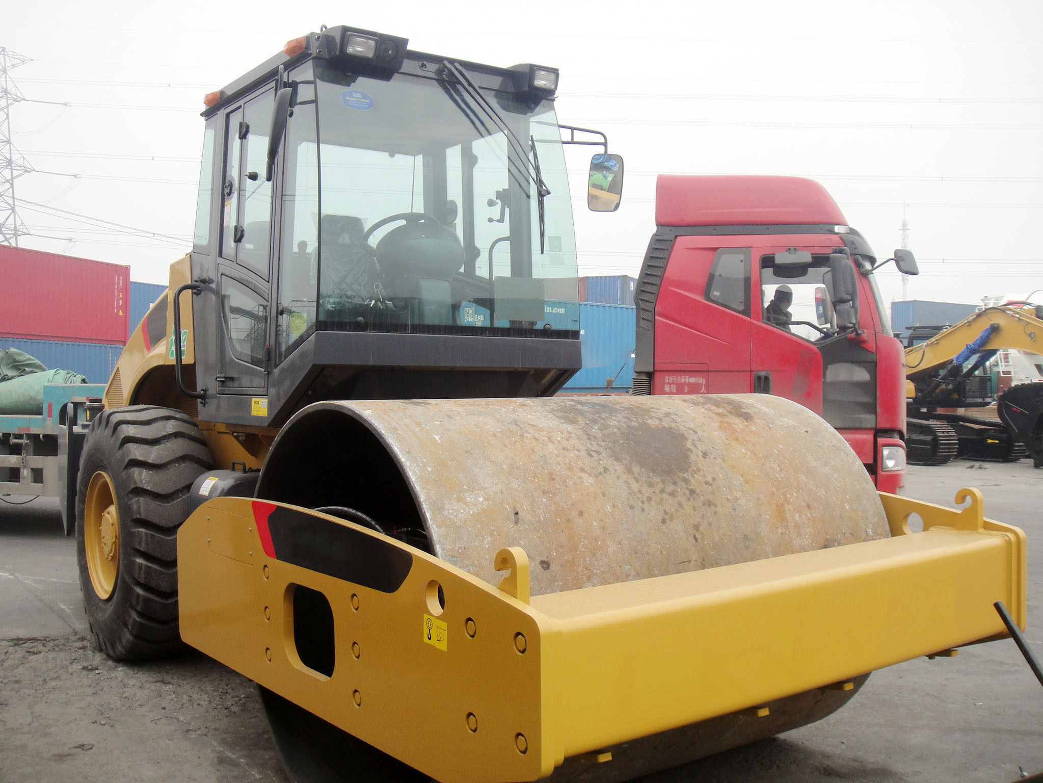 Road Roller 14 Tons Weight Xs143j Single Drum Compactor
