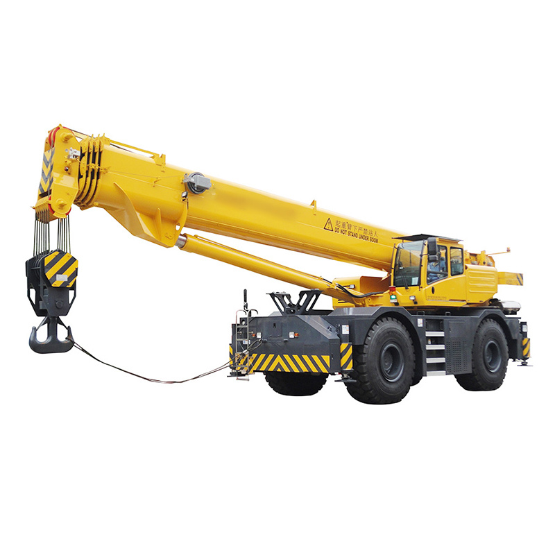 China 
                Rough Terrain Tractor Lifting Machinery Rt80 80 Ton Mobile Crane
             supplier