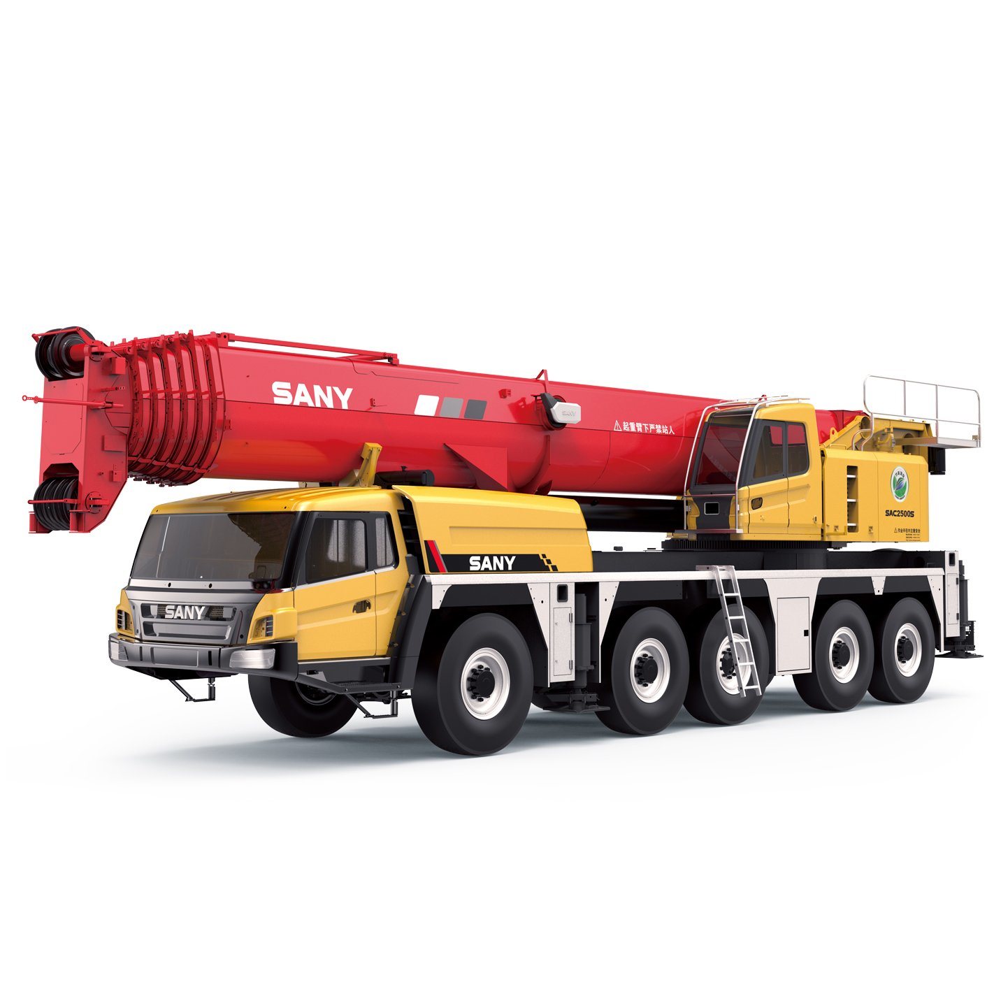 Sac2500s 110m Boom 250 Ton All Terrain Truck Crane