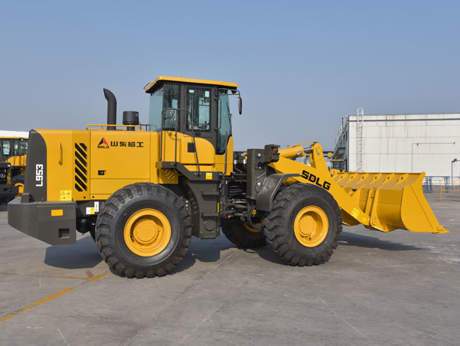 Sdlg 953 5 Ton Wheel Loader with Whole Hydraulic Transmission System