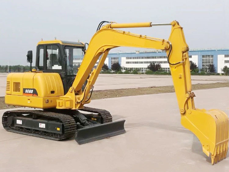 Se85 Low Consumption CE Certificate Powerful Hydraulic Crawler Excavator 8.5ton Small Construction 48.9 Kw Digging Machine with 0.35m3 Capacity