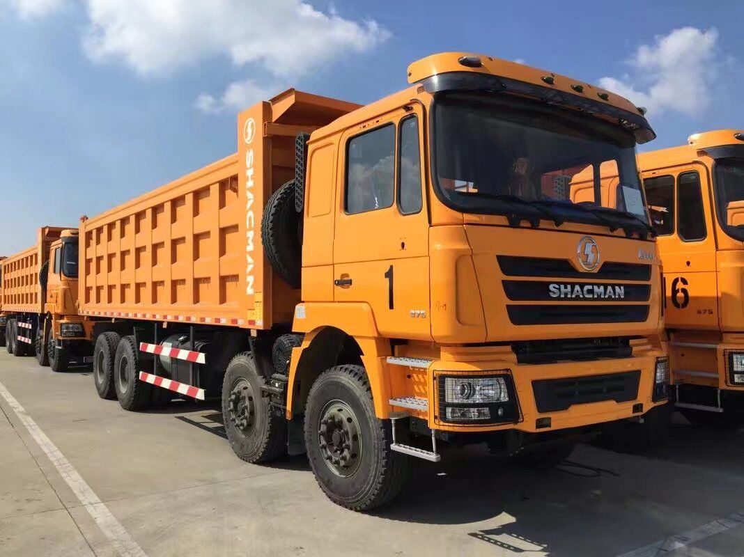 China 
                스톤스 석탄 샌드 전용 샤크만 F3000 8X4 340HP 덤프 트럭 교통
             supplier